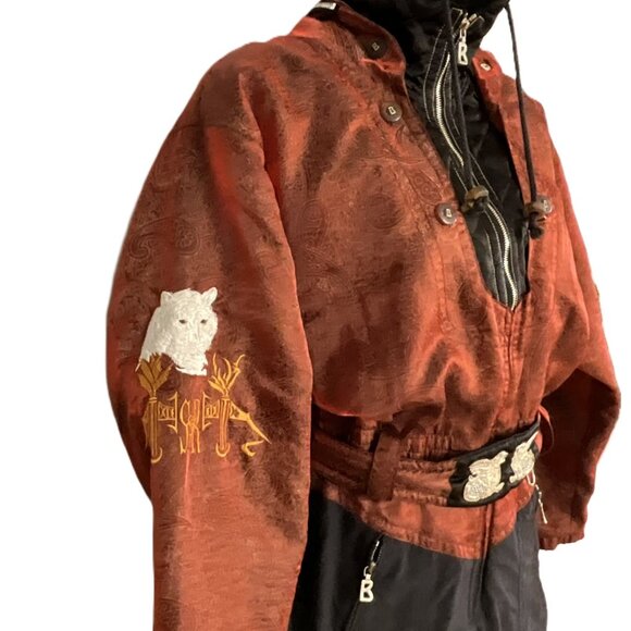 Vintage Bogner Premium Silk Ski Suit - 1980s/1990s Size 6 Germany - Picture 13 of 14